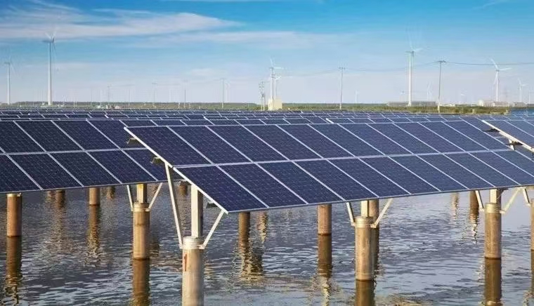 coastal ground solar mounting
